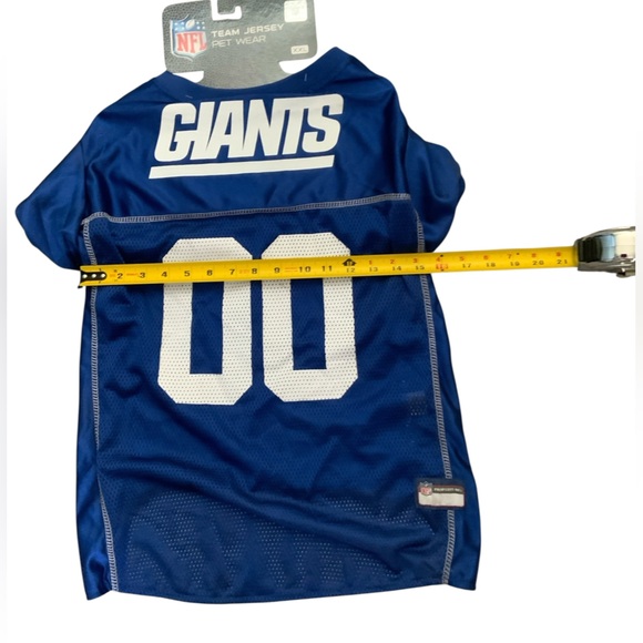 NEW YORK GIANTS NFL Pet Dog Licensed Football Jersey XXL - Picture 2 of 4